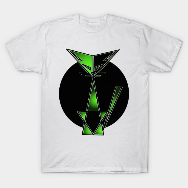 Cat from Mars T-Shirt by piksimp